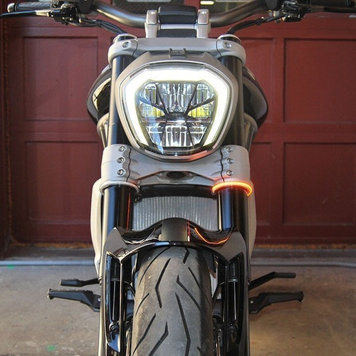 Giros Guiños Led Barral Moto Custom Cafe Racer Bobber Pem