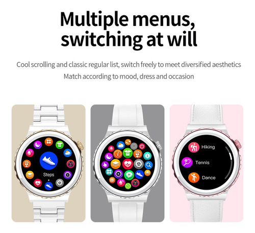 Imagen 8 de 10 de Relojes Mujer Hombre Smartwatch Inteligente Llamadas Retina