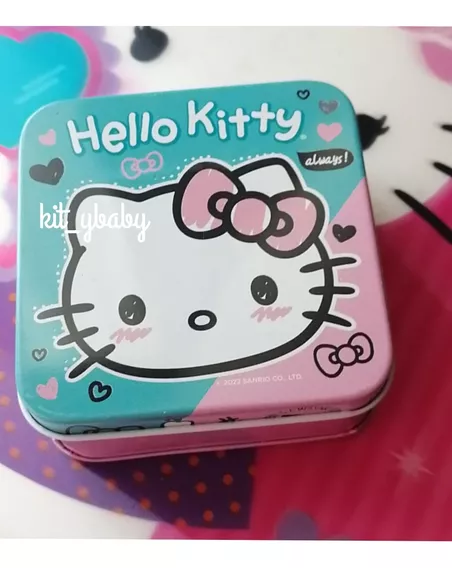 Hello Kitty, Caja Multiuosos Para Accesorios Cigarros Etc.