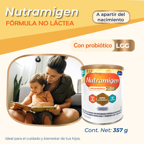 Nutramigen Fórmula Para Bebés Con Probióticos Lata De 357gr
