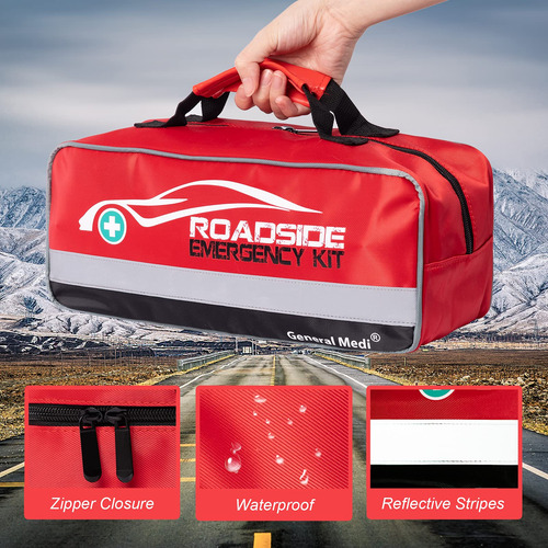 Kit De Emergencia Para Automóvil General Medi De 127 Piezas