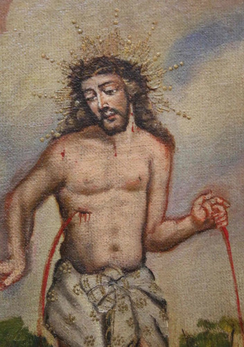 Oleo S/tela Ecce Homo Firmado Choque Galdós 