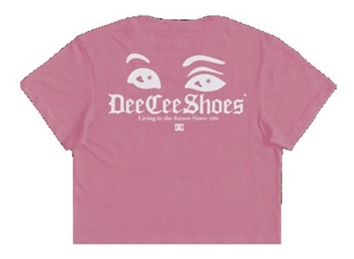 Remera Dc Shoes Womens These Eyes Cropeed Tee Mujer