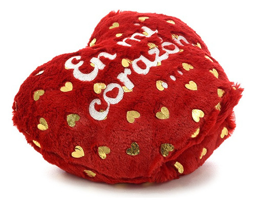 Peluche Corazon Reversible Con Frase 25cm - Phi Phi Toys