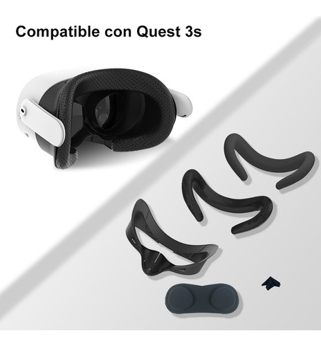 Interfaz Facial Seis En Uno Compatible Con Quest 3s