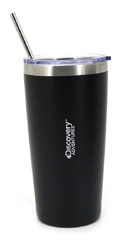 Imagen 1 de 2 de Vaso Térmico Con Tapa De Acero Inoxid Frio/calor Con Sorbete Nombre Del Diseño 14012-14013