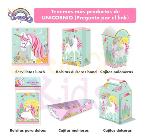 Unicornio Block De Stickers Artículo Fiesta - Uni0m1