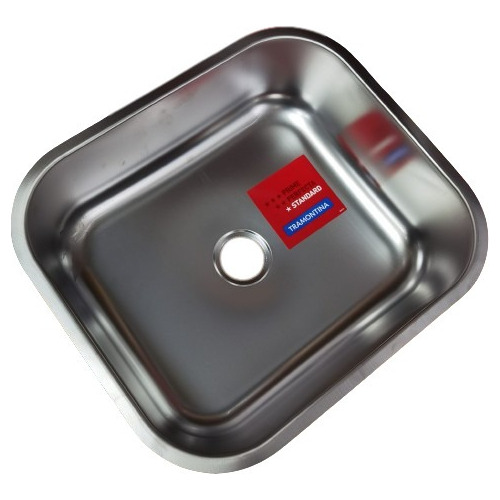 Pileta Tramontina Inoxidable 40x34 Bacha Cocina Int/ext Mc