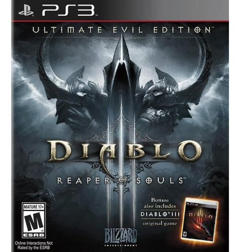 Diablo 3 Reaper Of Souls Ultimate Evil Edition ~ Ps3 Español