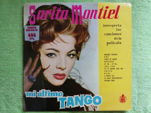 Eam Lp Vinilo Sarita Montiel Temas Pelicula Mi Ultimo Tango
