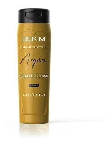 Crema De Peinar Argán 4 Oils X 250gr. Bekim