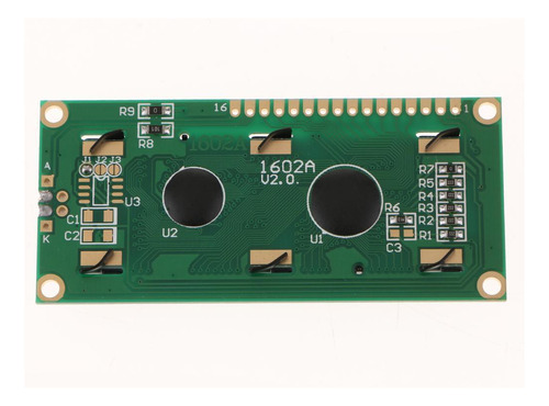 Módulo De Pantalla Lcd 16x2 Para Sobre Fondo Azul 3.3v
