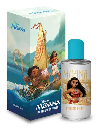 Perfume Infantil Moana Un Mar De Aventuras 50ml Disney