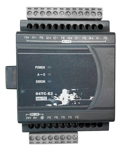 Módulo Expansão Delta Dvp04tc-e2 4 Entradas Termopar 24vdc