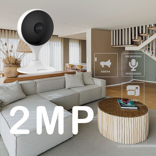 Cámara Ipc-c22cn 2mp Micrófono Ir 10mts Memoria 128gb