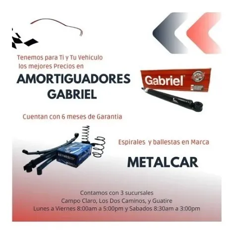 Amortiguador Trasero Crossfox