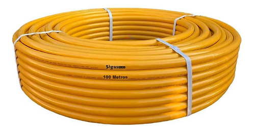 Tubo Pex Flex Amarelo Uv 20mm Rolo Com 100m - Sigas