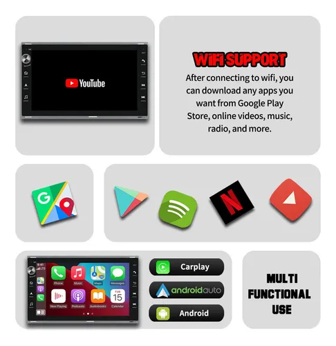 Dlcj Estéreo Vw Jetta Clasico 7 Carplay Android Auto Gps
