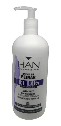 Han Rulos Definidos Crema De Peinar Protector Térmico 200ml