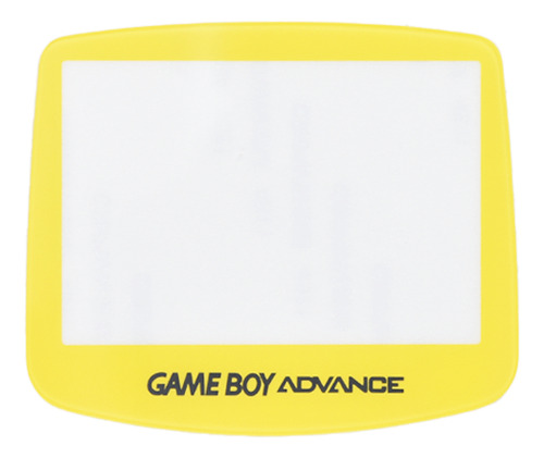 Mica De Vidrio Ips Amarilla Para Game Boy Advance (gba)