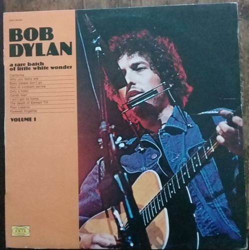 Lp Vinil (vg+) Bob Dylan A Rare Batch Of Little White Wonder