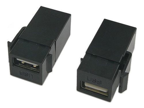 Keystone Jack Usb 2.0 encarte Cgtime 2-pack Adaptador Hembra