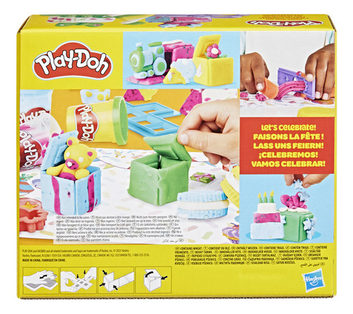 Set De Masa Moldeable Play-doh Crea De Juguete Multicolor