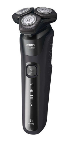 Imagen 3 de 8 de Afeitadora Philips Facial Series 5000 S5588 Negro Profundo