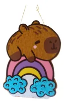 Comprar Piñata Capibara Carpincho Cumpleaños Marrón Capibara Arcoiris Geométrico Grande