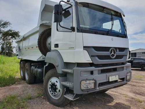Mercedes-benz Axor 4144 6x4 Ano 2014/2014 Caçamba Traçado