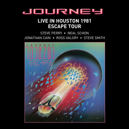 Journey Live In Houston 1981 Escape Tour Vinilo Doble