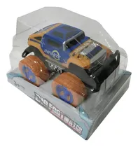 Comprar Camioneta Monster Truck Vehículo A Friccion Ruedas Grandes Color Multicolor Personaje Camión