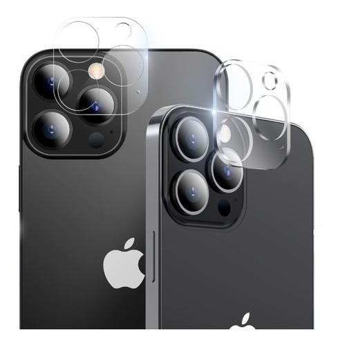Imagen 1 de 10 de Vidrio Templado Para Cámara - Compatible iPhone 13 Pro Max