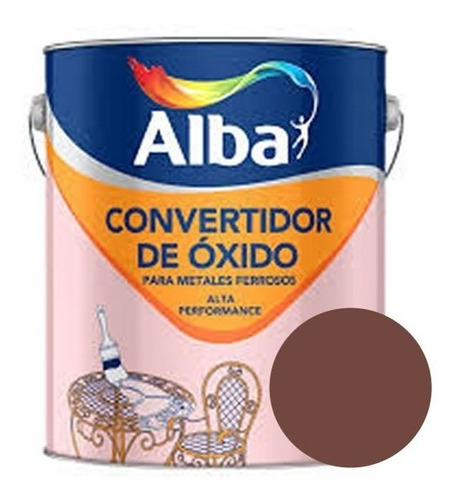 Alba Convertidor De Oxido 4 Lt - Colores - Sagitario Color Rojo