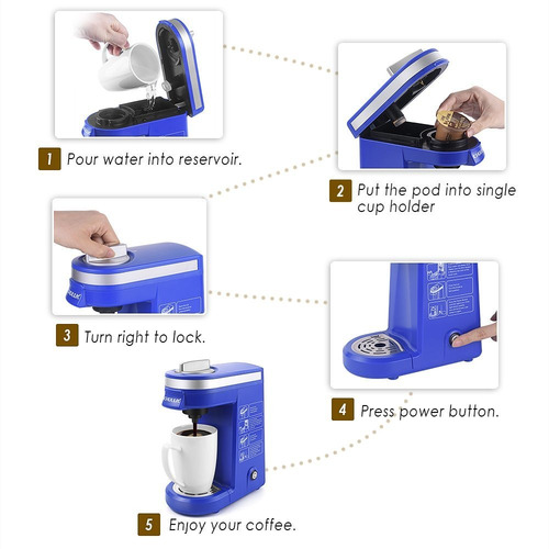 Cafetera Chulux, Cafetera De Cápsulas De Una Taza