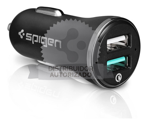 Cargador Rapido Auto Spigen Qualcomm Dual 3.0 100% Original