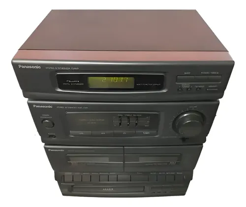 Panasonic Sa-dh20 Cd/dvd Toca Fitas Rádio Colecionador | MercadoLivre