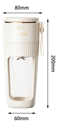 Vaso De Batidora Portátil, Exprimidor Eléctrico Pequeño