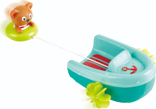 Imagen 3 de 6 de Lancha Con Retroceso Para Bañera- Hape