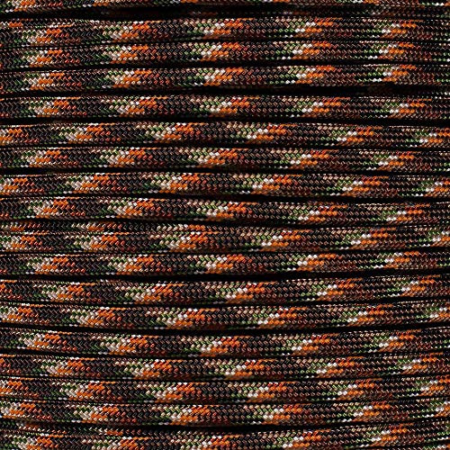 Paracord Camuflaje Oculto 550, 1000 Pies