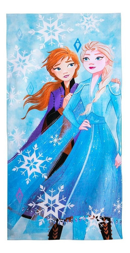 Toalla Elsa Y Anna Frozen 2  Medida 73x150cm Disney Store