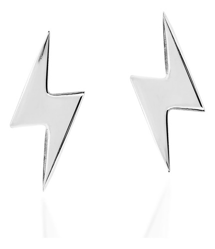 Aeravida Striking Little Thunder Aretes De Plata Esterlina |