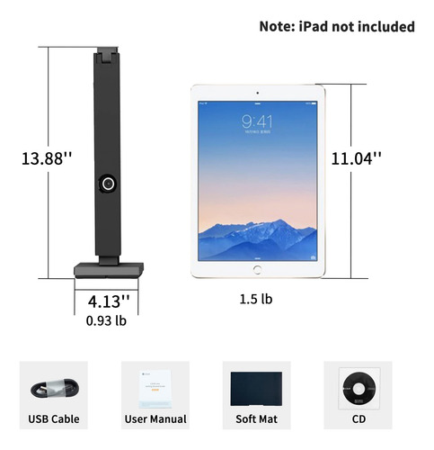 Escáner De Documentos Czur Lens1200 Pro 12 Mp Usb A4 Para Ma