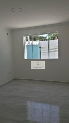 Imagem 12 de 15 de Casa 2 Quartos Em Meio Terreno, Residencial Rio Das Ostras! - Ca1170