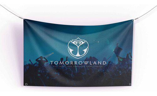 Bandeira Tomorrowland Mod:4 1x1,45m