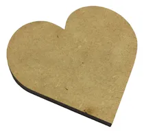 Comprar Corazones Mdf 5x5cm Ideal Artesanias Imanes Etc 100 Unidades