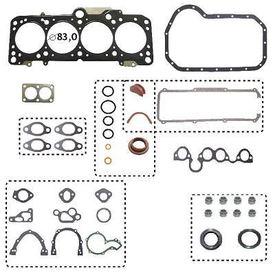 Junta Retifica Motor C/ret Cabeçote Aço Parati 1.6 1.8 Ap