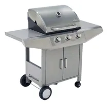 Comprar Parrilla A Gas Fire King Pro Inox Con 3 Quemadores Dimm