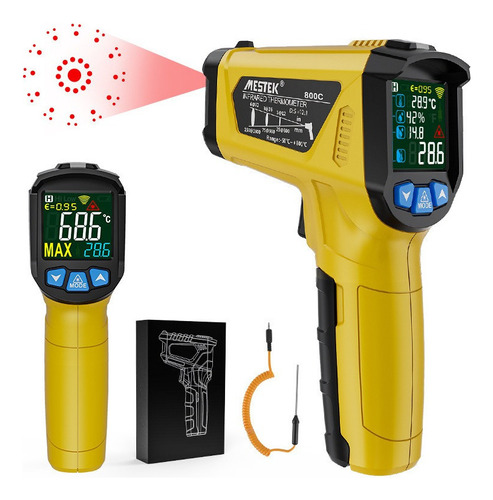Termometro Laser Digital Industrial Pistola Cocina Liquidos