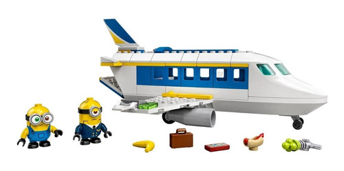 Imagem 1 de 5 de Lego Minions - Piloto Minion Recebendo Treinamento - 75547